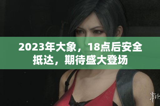 2023年大象，18点后安全抵达，期待盛大登场