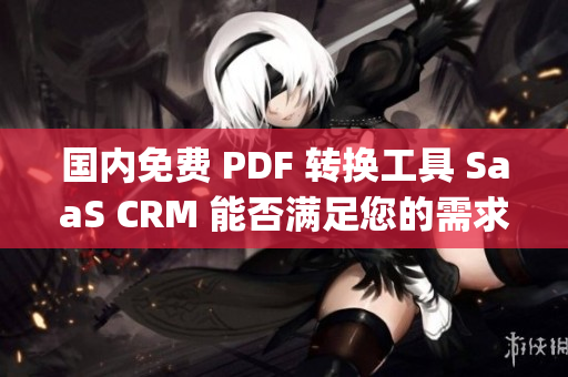 国内免费 PDF 转换工具 SaaS CRM 能否满足您的需求？(1)