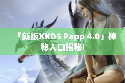 「新版XKDS Papp 4.0」神秘入口揭秘!