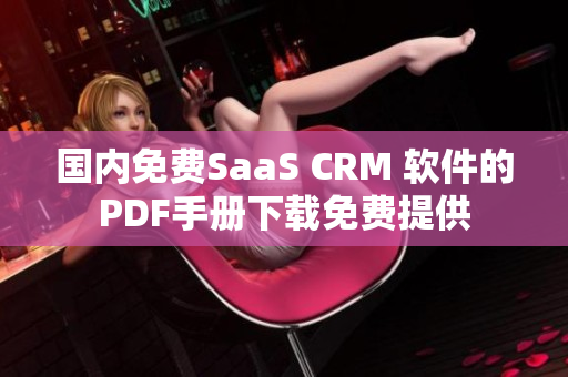 国内免费SaaS CRM 软件的PDF手册下载免费提供