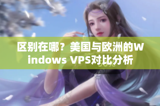 区别在哪？美国与欧洲的Windows VPS对比分析