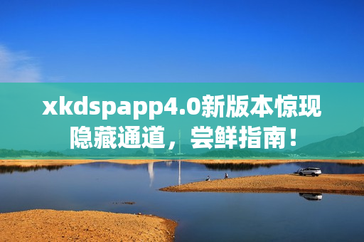 xkdspapp4.0新版本惊现隐藏通道，尝鲜指南！