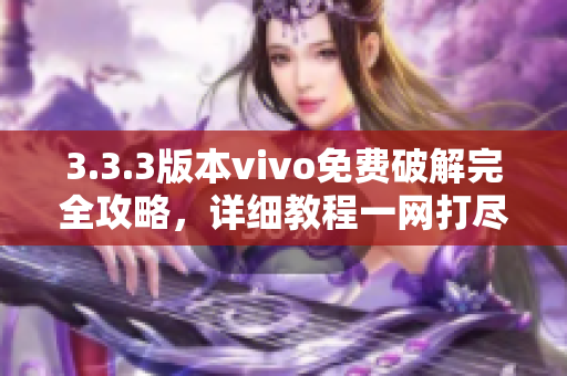 3.3.3版本vivo免费破解完全攻略，详细教程一网打尽