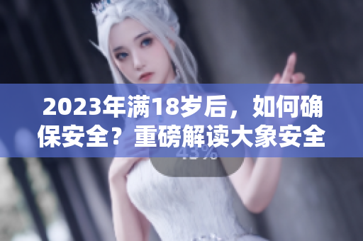 2023年满18岁后，如何确保安全？重磅解读大象安全策略