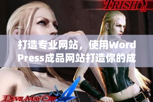 打造专业网站，使用WordPress成品网站打造你的成功之路(1)