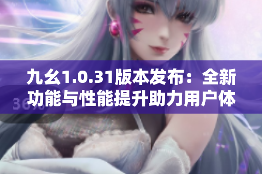 九幺1.0.31版本发布：全新功能与性能提升助力用户体验