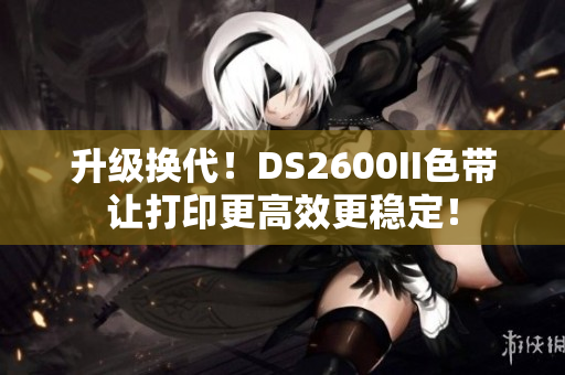 升级换代！DS2600II色带让打印更高效更稳定！