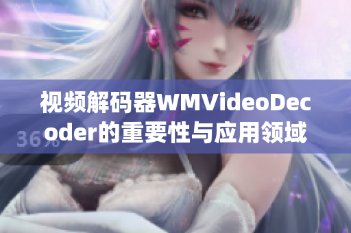 视频解码器WMVideoDecoder的重要性与应用领域(1)