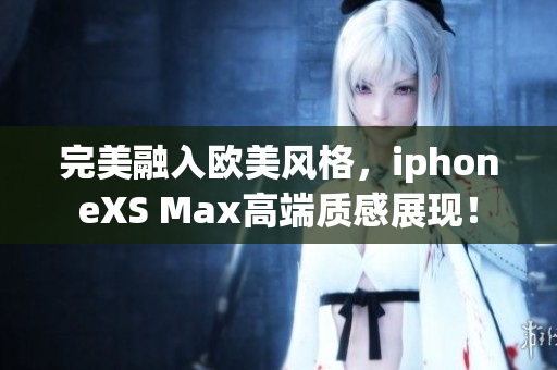 完美融入欧美风格，iphoneXS Max高端质感展现！