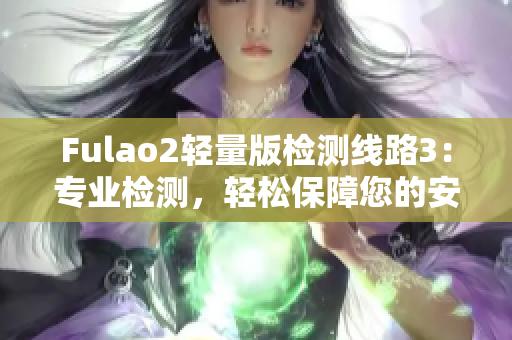 Fulao2轻量版检测线路3：专业检测，轻松保障您的安全