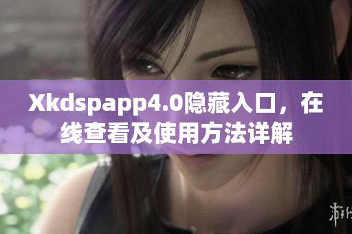 Xkdspapp4.0隐藏入口，在线查看及使用方法详解