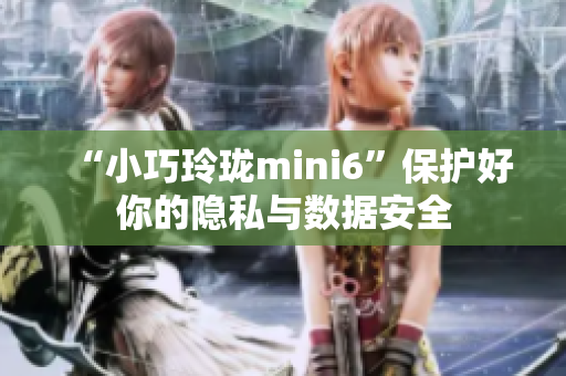 “小巧玲珑mini6”保护好你的隐私与数据安全