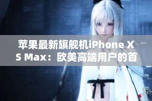 苹果最新旗舰机iPhone XS Max：欧美高端用户的首选