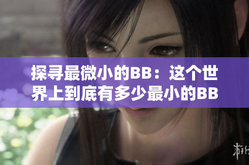 探寻最微小的BB：这个世界上到底有多少最小的BB存在？