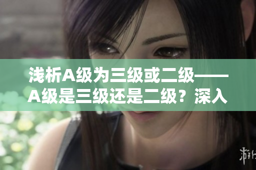 浅析A级为三级或二级——A级是三级还是二级？深入解析