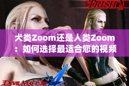 犬类Zoom还是人类Zoom：如何选择最适合您的视频会议平台(1)