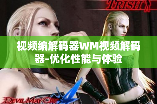 视频编解码器WM视频解码器-优化性能与体验