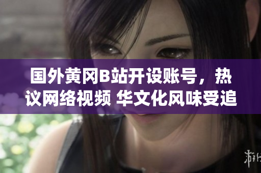 国外黄冈B站开设账号，热议网络视频 华文化风味受追捧(1)