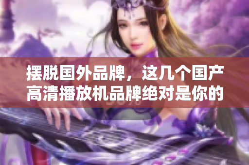 摆脱国外品牌，这几个国产高清播放机品牌绝对是你的首选