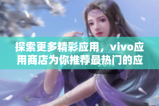 探索更多精彩应用，vivo应用商店为你推荐最热门的应用程序