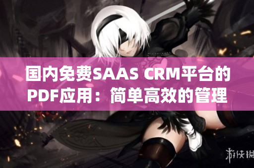 国内免费SAAS CRM平台的PDF应用：简单高效的管理工具(1)