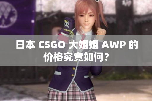 日本 CSGO 大姐姐 AWP 的价格究竟如何？