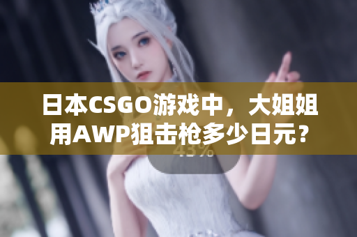 日本CSGO游戏中，大姐姐用AWP狙击枪多少日元？