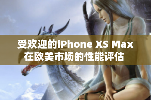 受欢迎的iPhone XS Max在欧美市场的性能评估 