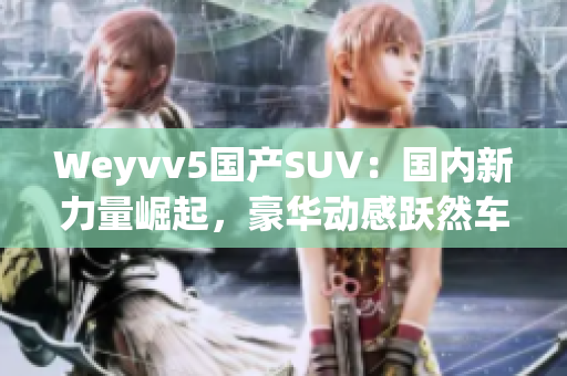 Weyvv5国产SUV：国内新力量崛起，豪华动感跃然车市