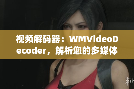 视频解码器：WMVideoDecoder，解析您的多媒体需求(1)