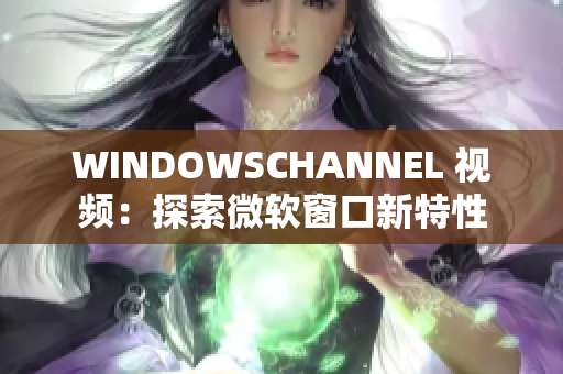 WINDOWSCHANNEL 视频：探索微软窗口新特性