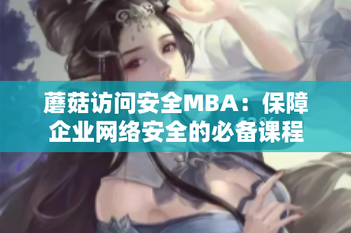 蘑菇访问安全MBA：保障企业网络安全的必备课程