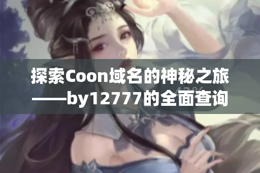 探索Coon域名的神秘之旅——by12777的全面查询分析