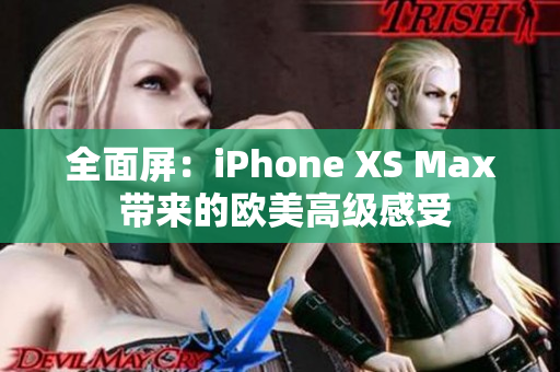 全面屏：iPhone XS Max 带来的欧美高级感受