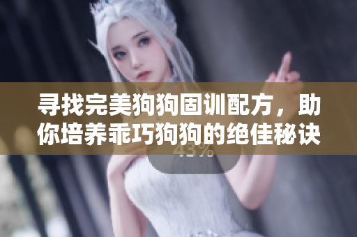 寻找完美狗狗固训配方，助你培养乖巧狗狗的绝佳秘诀