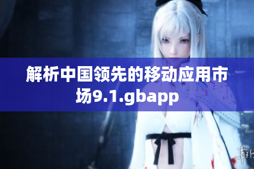 解析中国领先的移动应用市场9.1.gbapp