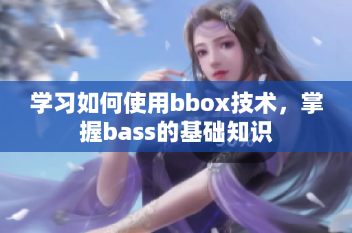 学习如何使用bbox技术，掌握bass的基础知识