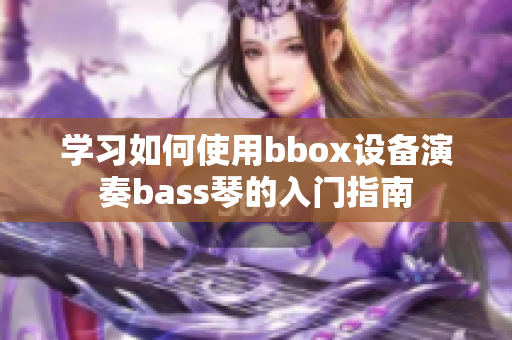 学习如何使用bbox设备演奏bass琴的入门指南