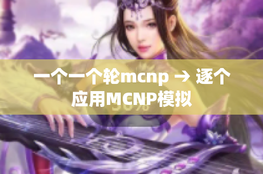 一个一个轮mcnp → 逐个应用MCNP模拟