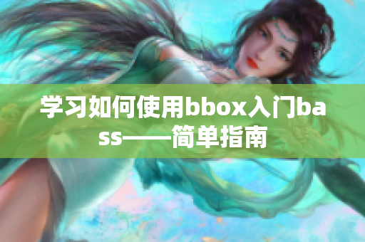 学习如何使用bbox入门bass——简单指南