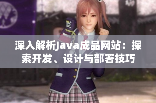 深入解析Java成品网站：探索开发、设计与部署技巧