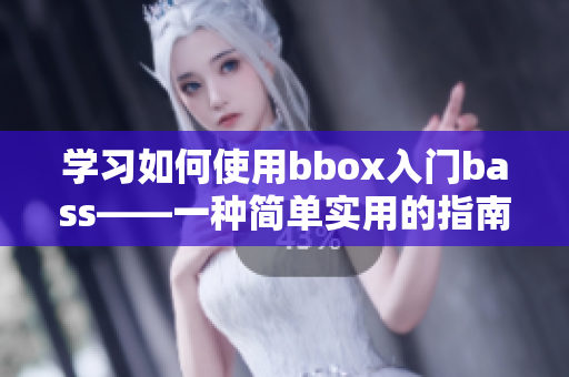 学习如何使用bbox入门bass——一种简单实用的指南