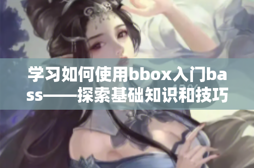 学习如何使用bbox入门bass——探索基础知识和技巧